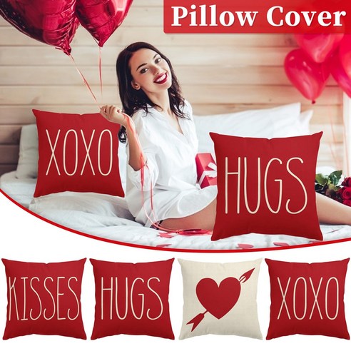 OEM Valentine''s Day Faceless Doll Pillow Case Sofa Throw Cushion Cover Home DecorHGJ210107831, A