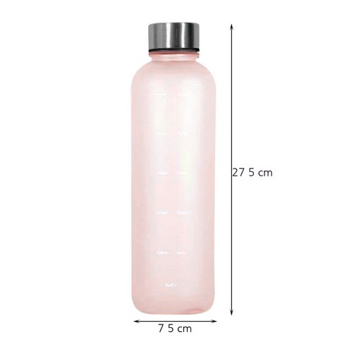 MEIISEO대용량 스포츠 물통 다기능 물병 휴대용 스포츠 물통 대용량 보온병, Pink