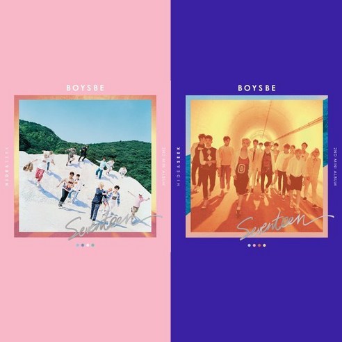 [CD] 세븐틴 (SEVENTEEN) - 미니앨범 2집 : Boys Be [2종 중 1종 랜덤 발송] : [재발매]