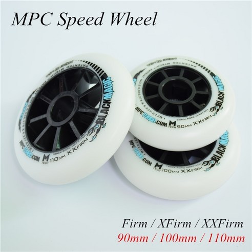 xxfirm 110mm xfirm 100mm firm 90mm 인라인 스피드 스케이트 휠 실내 트랙 야외 레이싱 black magic for mpc for cityrun, 8 타락한 xxf 90mm, 1개
