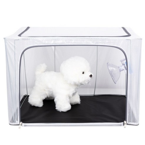 미니산소통 추천 상품오투펫 강아지 고양이 휴대용 네블라이저 접이식 네블라이저방 108L 산소방 세트 (특대형) 국내 발송 출고 제품 사진