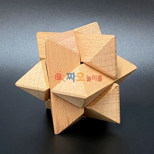 몽골 어니스 / 몽골 전통놀이 / 나무퍼즐, 초급, 1개