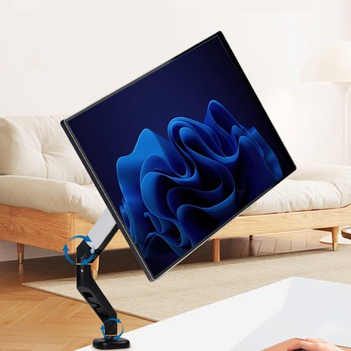 좁은 책상 위 공간 혁명, ZOZOFO 모니터암 MA09!