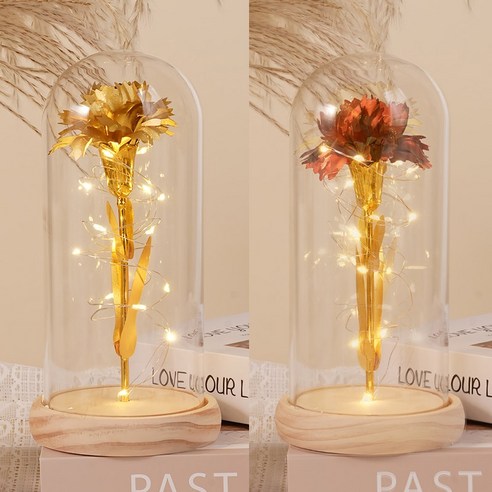 [오케이나우ㅣ인기상품] 빛나는 아름다움과 감동을 선사하는 LED 조명 카네이션 무드등 [OKNOWㅣ추천상품]