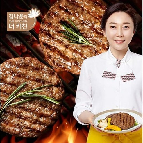 김나운 떡갈비 명작 18팩 (총 36장), 80g