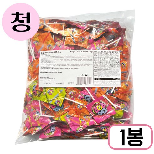 트릭시 고팝 플랫 롤리팝 2kg, 1개