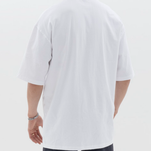 터틀백 짐웨어 오버핏 헬스티셔츠: 운동과 스타일, 쾌적함까지 한 번에!