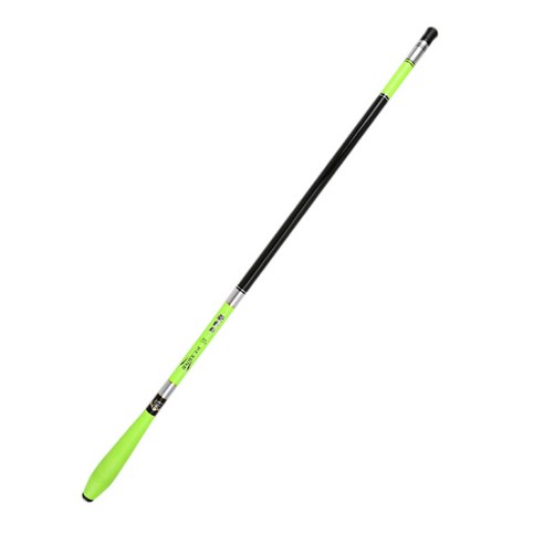 WJSHOP 스트림 민물에 대한 짧은 고밀도 탄소 섬유 텔레스코픽 낚싯대 초경량 하드 휴대용 낚싯대, 450만, 녹색