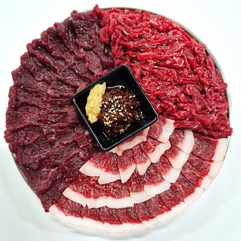 오늘 저녁, 한우 뭉티기 세트로 특별한 미식 경험을!