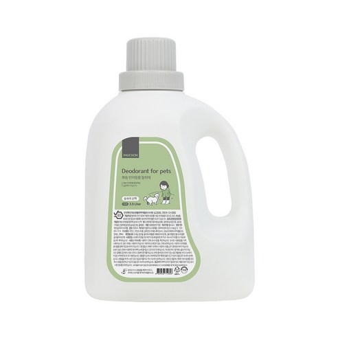 뽀숑 반려동물 탈취제 숲속의 산책, 2.5L, 1개