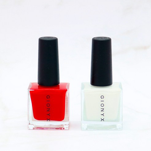 지오닉스 프로페셔널 네일래커 시험용 17ml, 레드, 8개