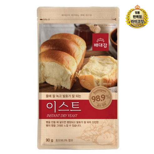 배대감 이스트, 90g, 1개