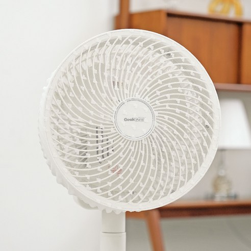 마롤로뜨 선풍기 안전망 레이스 보호망, 1개, 하트(화이트)_선풍기안전망