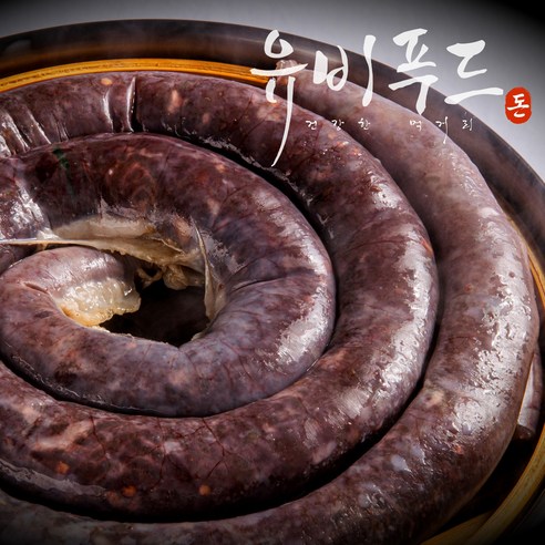 맛있는 돼지고기 찰순대