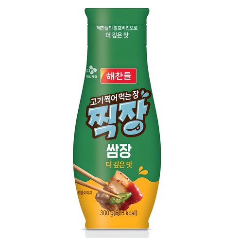 해찬들 찍장 쌈장 튜브형, 300g, 1개