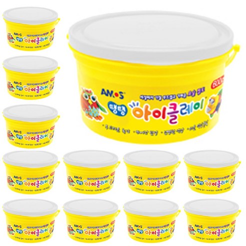 아모스 아이클레이 600g 1박스 (12개입), 흰색, 12개