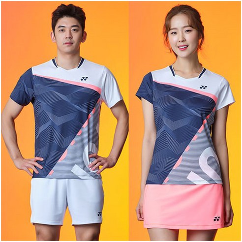 요넥스 남성용 라운드 반팔 티셔츠 201TS015M