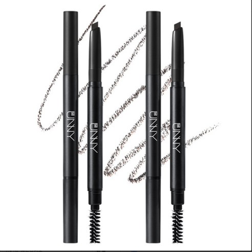 아임유니 스타일링 아이브로우 0.35g, 02 회갈색, 2개