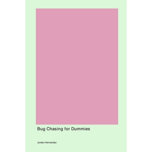 (영문도서) Bug Chasing for Dummies Paperback, Derf Press, English, 9781998557011