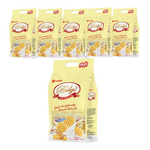 벨기에의 풍미를 담은 황홀한 간식, 짱안 벨기에 에그 버터 와플 버터쿠키