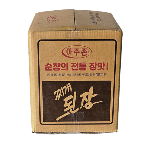아주존 순창우리식품 대용량 업소용 찌개 된장, 1개, 14kg