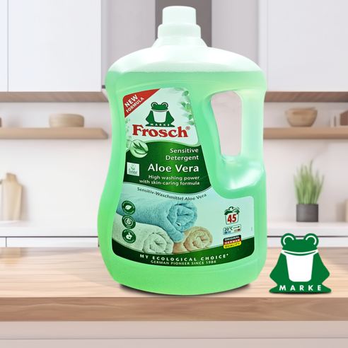 자연의 순수함을 담은 프로쉬 알로에 세탁세제: 섬유 속 깊은 곳까지 부드러움을 선사하다 프로쉬