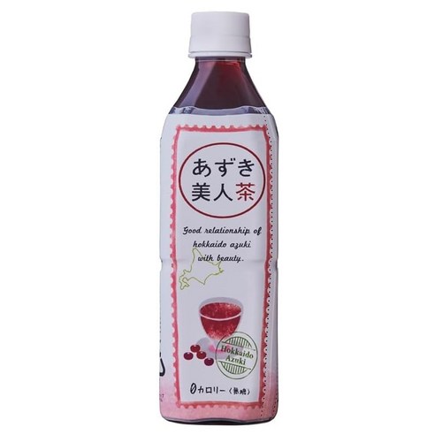 엔도제 앙금 홋카이도산 팥 미인차 500ml×24병, 500ml, 상세페이지 참조