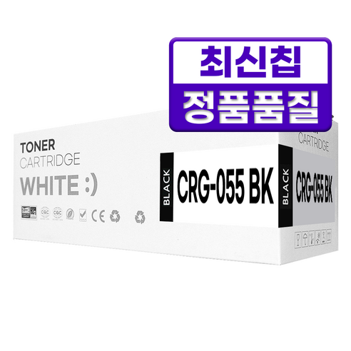 캐논 CRG-055 표준용량 재생 호환 토너, 1개, 검정