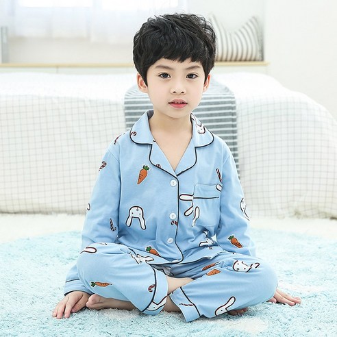 재한 아동용 긴팔 홈웨어 파자마 잠옷세트 [2270]