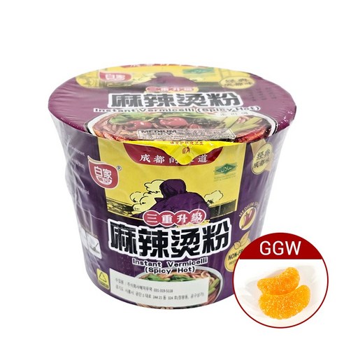 가가왕 중국식품 백가 마라탕 펀 당면 컵 라면