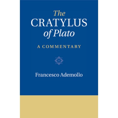 (영문도서) The Cratylus of Plato Paperback, Cambridge University Press, English, 9781108458276