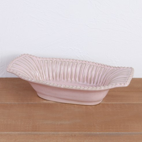 VBC CASA 폰다코 스트라이프 오발볼, 핑크, 1개