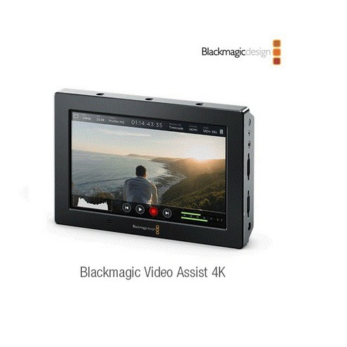 블랙매직디자인 Video Assist 4K 12G 7인치 프리뷰 모니터 BlackMagic [정품], 1개