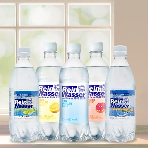 동아오츠카 [동아오츠카] 라인바싸 탄산수 500ml 총40입 (택2/샤인머스캣 파인애플 플레인 레몬 자몽), 샤인머스캣/파인애플, 40개