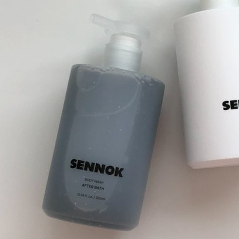 [인기상품] 센녹 바디워시 에프터 배스 300ml SENNOK BODY WASH AFTER BATH 각질스크럽 바디클렌저, 1개