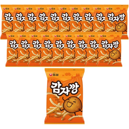 농심 감자깡, 75g, 40개
