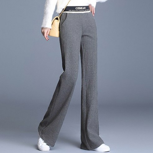 뉴욕멋쟁이 케비어 여성 밴딩 바지: 쫀쫀하고 날씬한 여성용 바지