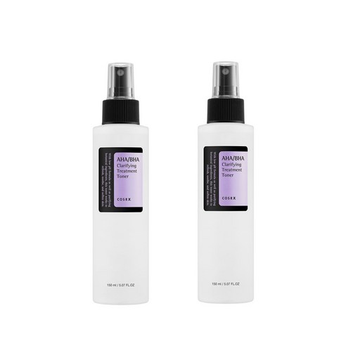 코스알엑스 아하 바하 클래리파잉 트리트먼트 토너, 2개, 150ml