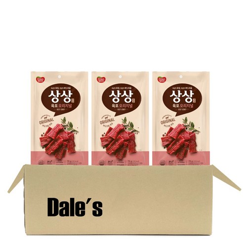 데일즈기획 동원 상상육포 오리지널, 70g, 3개