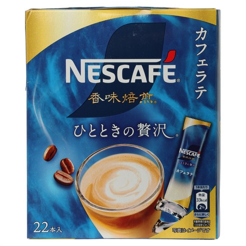 네스카페 향미 로스팅 한때의 사치 스틱 카페라떼, 1개
