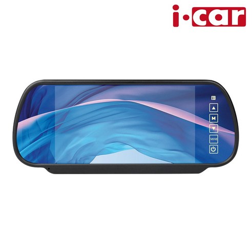 차량용 실내 7인치 룸미러형 후방카메라 모니터 CCTV 모니터