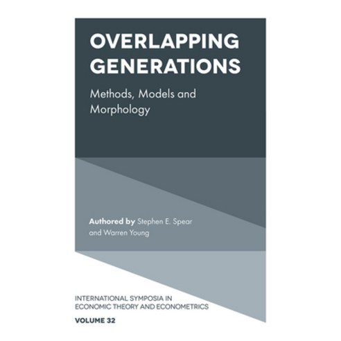 (영문도서) Overlapping Generations: Methods Models and Morphology Hardcover, Emerald Publishing Limited, English, 9781837530533