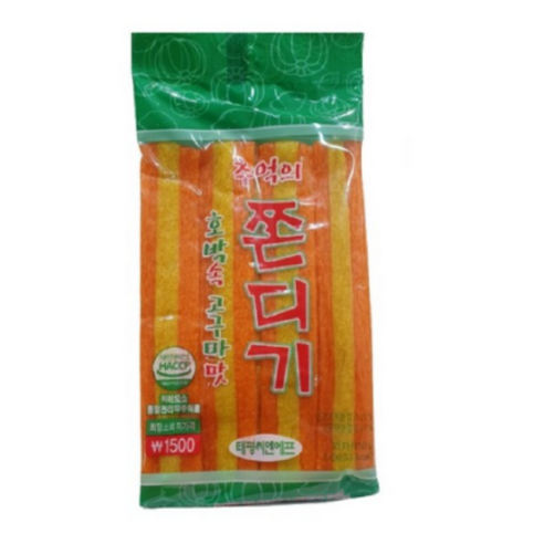 태평 추억의 호박 속 고구마맛 쫀디기, 120g, 10개