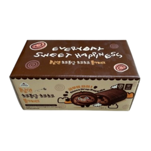 봄날엔 초코퐁당 초코초코 롤케이크 400g