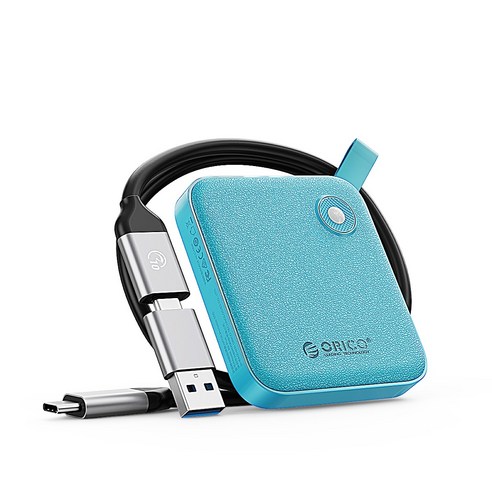 오리코 5Gbps C타입 휴대용 Portable 외장SSD B5PLUS, 그린, 512GB