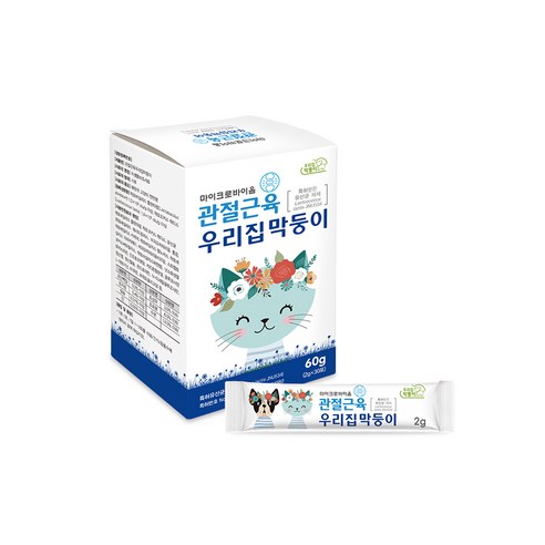 3일만의 기적 마이크로바이옴 관절건강우리집막둥이, 30회분, 뼈/관절강화, 1개