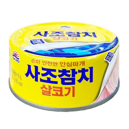 사조참치 살코기 안심따개, 150g, 8캔