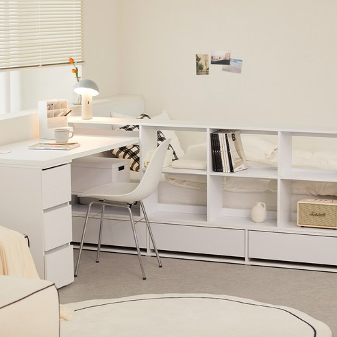 좁은 방을 호텔처럼! 파로마 큐브A 수납침대로 공간 효율과 아늑함을 동시에!