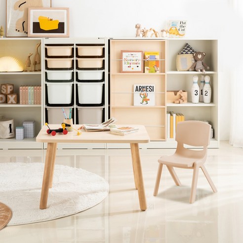 사랑스러운 디자인과 안전성, 아이 성장에 맞춘 리바트 꼼므 아이 책상으로 우리 아이 첫 공부 습관을!