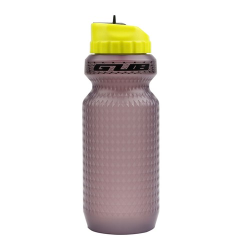 GUB 자전거 경량 물통 물병 거치대 케이지, 650ml 물통-옐로우